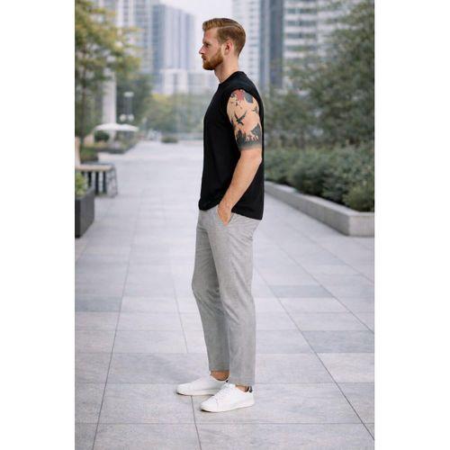 ALEXANDERGARDI PAMUKLU KOLSUZ T-SHİRT (E21-71000)