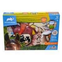 SH-D5904 Kutulu 12 Parça Çiftlik Hayvanları - Vardem Oyuncak