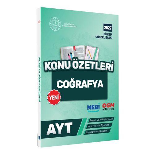 2027 YKS-AYT MEBİ-OGM Coğrafya Pratik Konu Özet Kitabı RENKLİ A4 Boyut Görsel Destekli BASKI ÜCRETİ