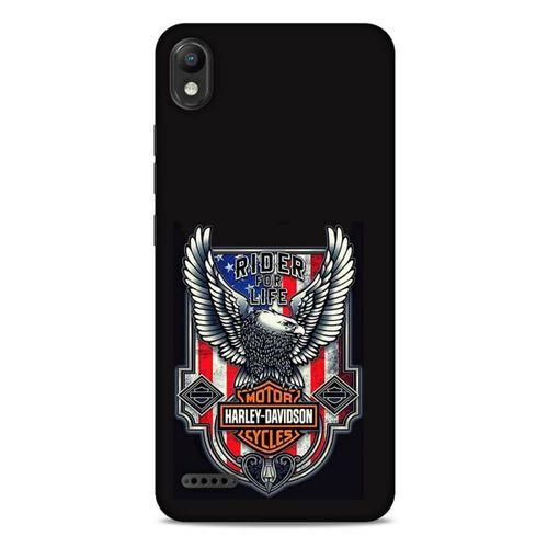LG K20 2019 Uyumlu Kılıf Motorsiklet (7) Telefon Kılıfı Harley Davidson