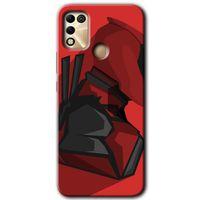 İnfinix Hot 11 Play Kılıf HD Desen Baskılı Arka Kapak - DeadPool