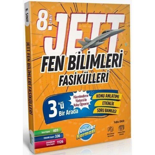 8. Sınıf Fen Bilimleri JETT Soru Fasikülleri Ünlüler Karması
