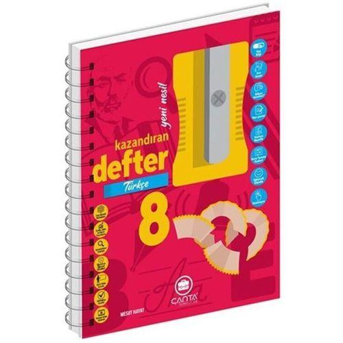 8. Sınıf Türkçe Okula Yardımcı Kazandıran Defter Çanta Yayınları