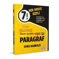 7. Sınıf Tüm Branşlar Paragraf Soru Bankası Editör Yayınları