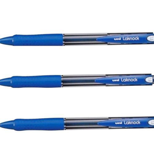 UNİBALL LAKNOCK BROAD ( 1.0 ) MEKANİK TÜKENMEZ KALEM MAVİ ( 3 ADET)