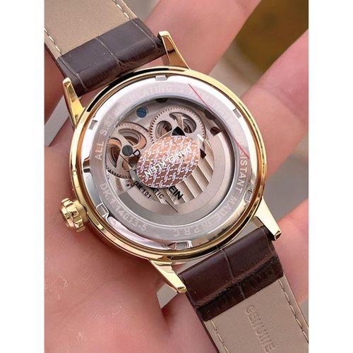 Daniel Klein Deri Kordon Otomatik Mekanizma Metap Ve Güneş Kadranlı Erkek Kol Saati+Bileklik 14013.5