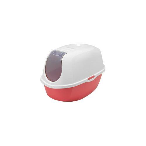 Moderna Smart Kapalı Kedi Tuvalet Kırmızı 40x54x41