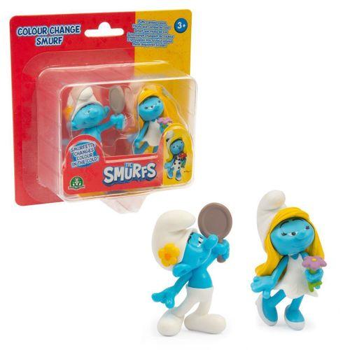 PUF34000 Şirinler Renk Değiştiren 2li Figür Paketi - 1 Adet Fiyatıdır