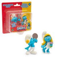 PUF34000 Şirinler Renk Değiştiren 2li Figür Paketi - 1 Adet Fiyatıdır