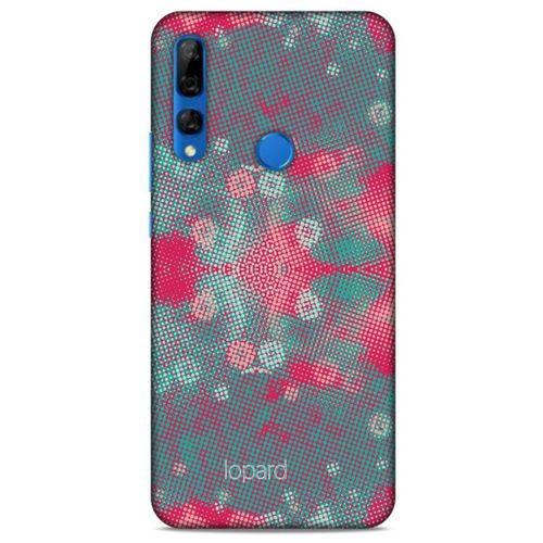 Huawei Y9 Prime 2019 Kılıf Pastel Renkler (48) Bumper Kılıf Pembe Yeşil