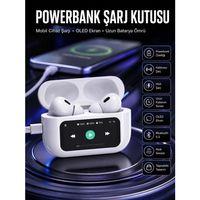 Kulak İçi Bluetooth Kulaklık Ekranlı Müzik Dinleme Çağrı Cevaplama Siyah Yeni Nesil
