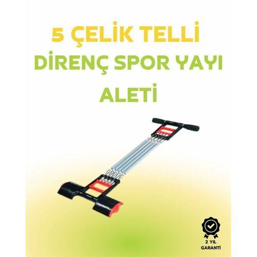 Paslanmaz Çelik Yaylı Çoklu Dirençli Kol Ve Gövde Egzersiz Aleti