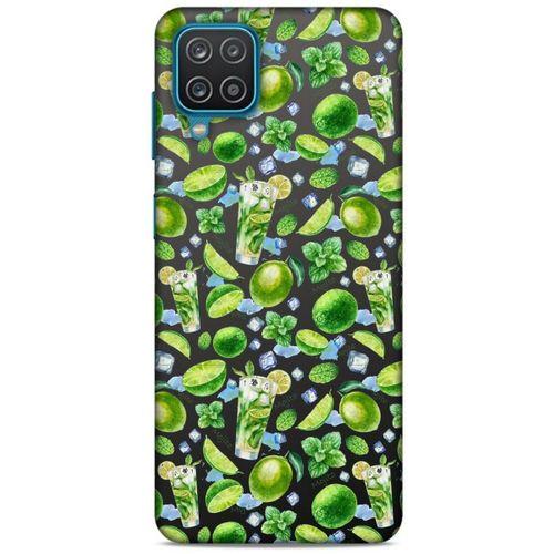 Lopard Samsung Galaxy A12 Uyumlu Kılıf Frutix (98) Bumper Kılıf