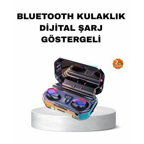 Kablosuz Kulaklık Uzun Pil Ömürlü Şarj Kutulu Ergonomik Hafif Tasarım