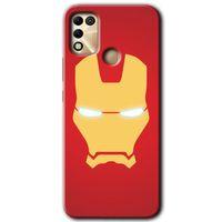 İnfinix Hot 11 Play Kılıf HD Desen Baskılı Arka Kapak - İronMan