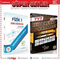 Farklı Sistem TYT Fizik Soru Bankası ve Liderler Deneme Seti 2 Kitap
