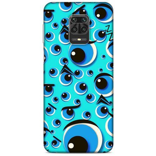 Nazarium (19) Desenli Silikon Kapak Xiaomi Redmi Note 9 Pro Kılıf