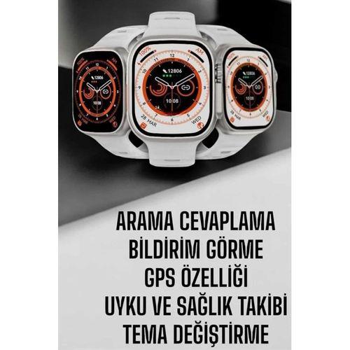 Akıllı Saat Nabız Ölçebilen Yeni Nesil Gps Ve Adımsayar Özelliği