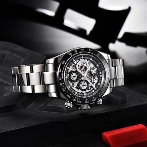 Pagani Design PD-1653-1 Rainbow Skeleton Otomatik Erkek Kol Saati