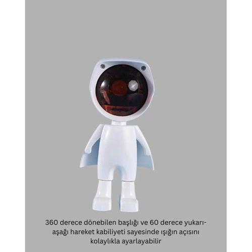Gün Batımı Efekti Sunan Astronot Led Masa Lambası