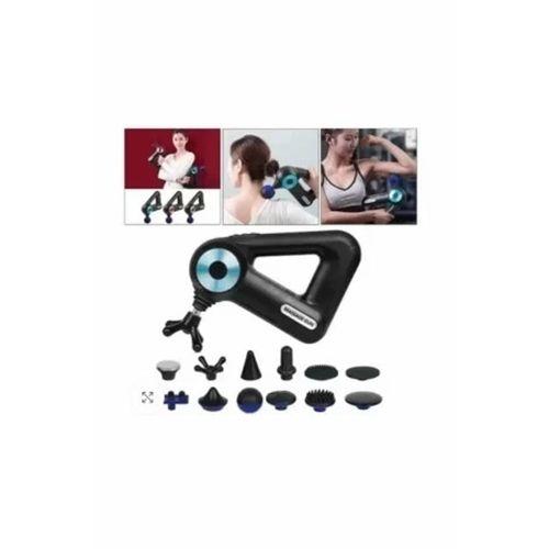12 Başlıklı Profesyonel Masaj Sı Sporcu Masaj Aleti Seti 6 Hızlı Şarjlı Masaj