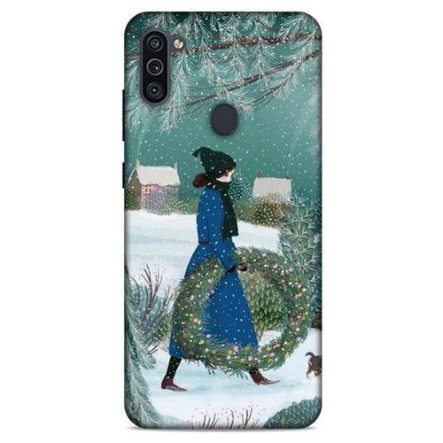 Samsung Galaxy M11 Kılıf Snowix (41) Tank Kılıf Mavi Yeşil