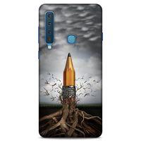 Lopard Samsung Galaxy A9 2018 Uyumlu Kılıf Manipülasyon ☻ (50) Shockproof Kılıf Desenli