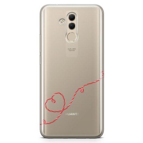 Huawei Mate 20 Lite Kılıf Şeker Kalp Arka Kapak Koruma Desenli Full Koruyucu