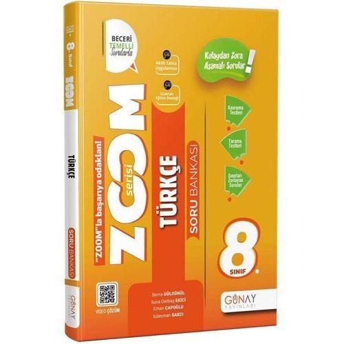 8. Sınıf Türkçe Zoom Soru Bankası Günay Yayınları