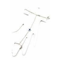 Taşlı Yıldız Şahmeran - Gümüş