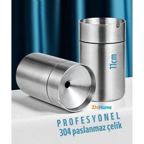 Zhlhome Duman Vermeyen At Sönsün Küllük Çelik Metal Kül Tablası 11Cm