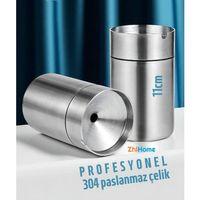 Zhlhome Duman Vermeyen At Sönsün Küllük Çelik Metal Kül Tablası 11Cm