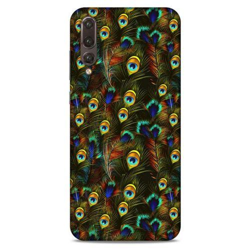 Huawei P20 Pro Kılıf Desenli Özel Seri Tüyler (11) Tam Koruma