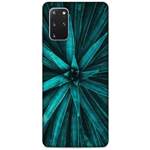Lopard Samsung Galaxy S20 Plus Uyumlu Kılıf Bahar (26) Tpu Silikon Kılıf Koyu Yeşil