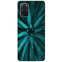 Lopard Samsung Galaxy S20 Plus Uyumlu Kılıf Bahar (26) Tpu Silikon Kılıf Koyu Yeşil