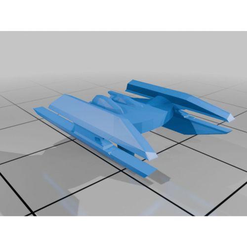 Star Wars Armada Hyena Sınıfı Droid Bombardıman 3D Baskı (Bu ürün Sadece Plastik parçadır - Almadan Önce Soru Sorabilirsiniz)