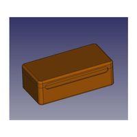 FreeCAD Parametrik Kutu Izgara Süngeri İçin (Bu ürün Sadece Plastik parçadır - Almadan Önce Soru Sorabilirsiniz)