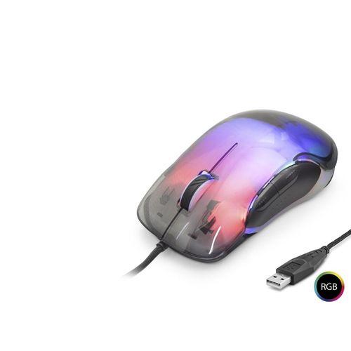 G702 Gaming Mouse 7200 Dpi 6 Tuş 1000 Hz Rgb - Kristal Siyah