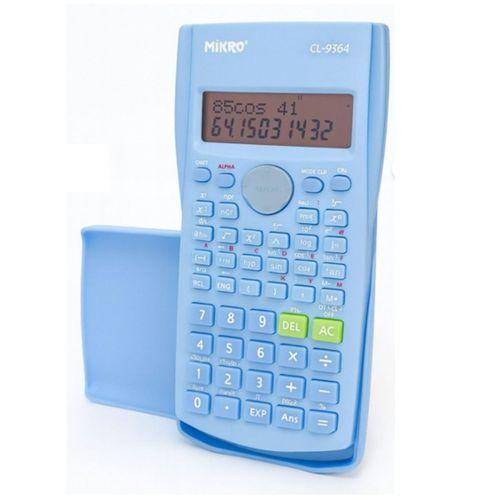 Mikro Digital Fonksiyonlu Hesap Makinesi 10+2 Hane Mavi Cl-9364