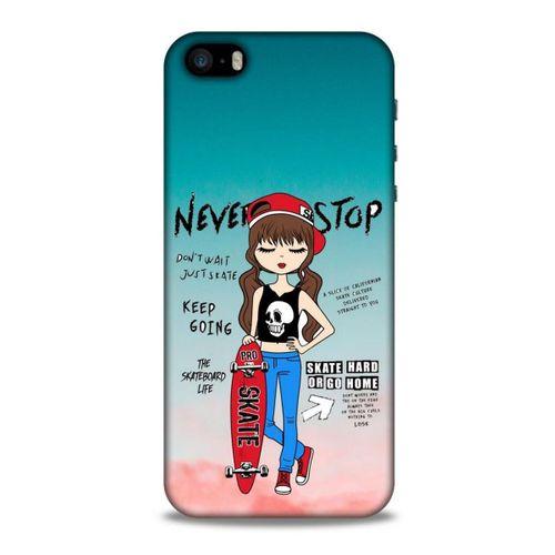 Sokak Modası 09 Apple iPhone SE Kılıf Desenli Silikon