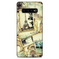 Retro (38) Desen Neo Hybrid Kılıf Renkli Samsung Galaxy S10 Plus Kılıf
