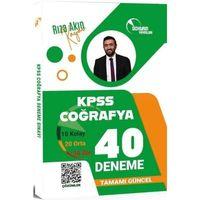 KPSS Coğrafya 40 Deneme Çözümlü Doktrin Yayınları