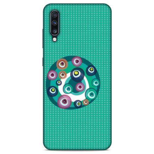 Nazarium (25) Desenli Silikon Kapak Samsung Galaxy A70s Kılıf