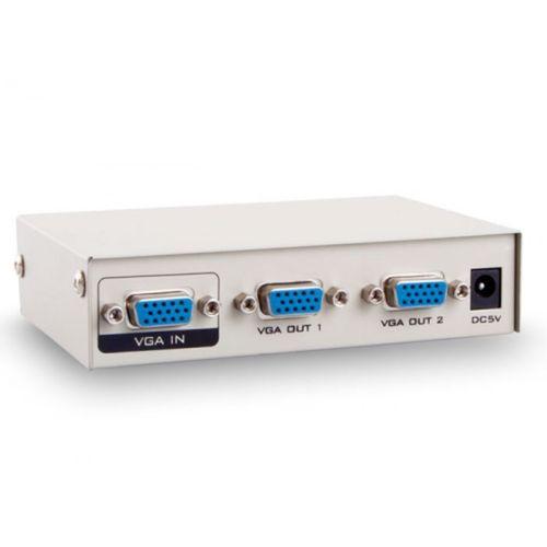 S-Link MSV-1215, 2xVGA, D-Sub Monitör Çoklayıcı, 150Mhz (1PC-2Monitör)