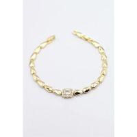 Taşlı Xuping Bileklik - Altın