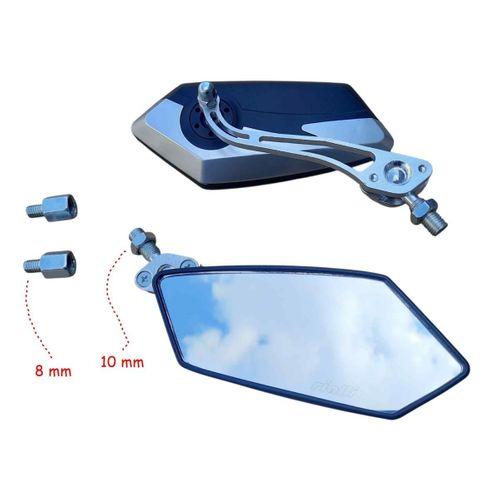 SEVGENT Ayna Beşgen Modifiye Gümüş 8-10 Mm