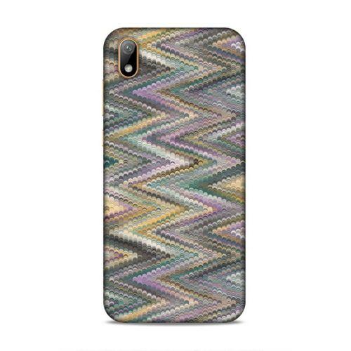 Huawei Y5 2019 Uyumlu Kılıf Romans (47) Crystal Flex Kılıf Zig Zag