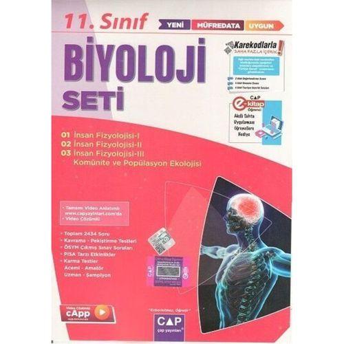 11.Sınıf Anadolu Lisesi Biyoloji Seti Çap Yayınları