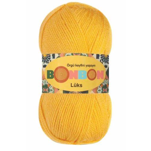 1 Adet Lüks Patik İpi Yünü Sarı 98289