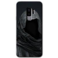 MRCİLETİSİM MRCİLETİSİM Samsung Galaxy S9 Plus Kılıf HD Desen Baskılı Arka Kapak + Temperli Cam - Death